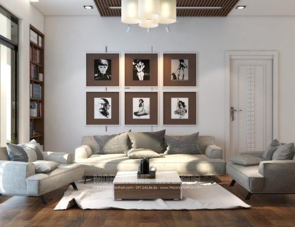 Sofa hiện đại với thiết kế đơn giản, các đường nét khỏe khoắn ngày càng được ưa chuộng 